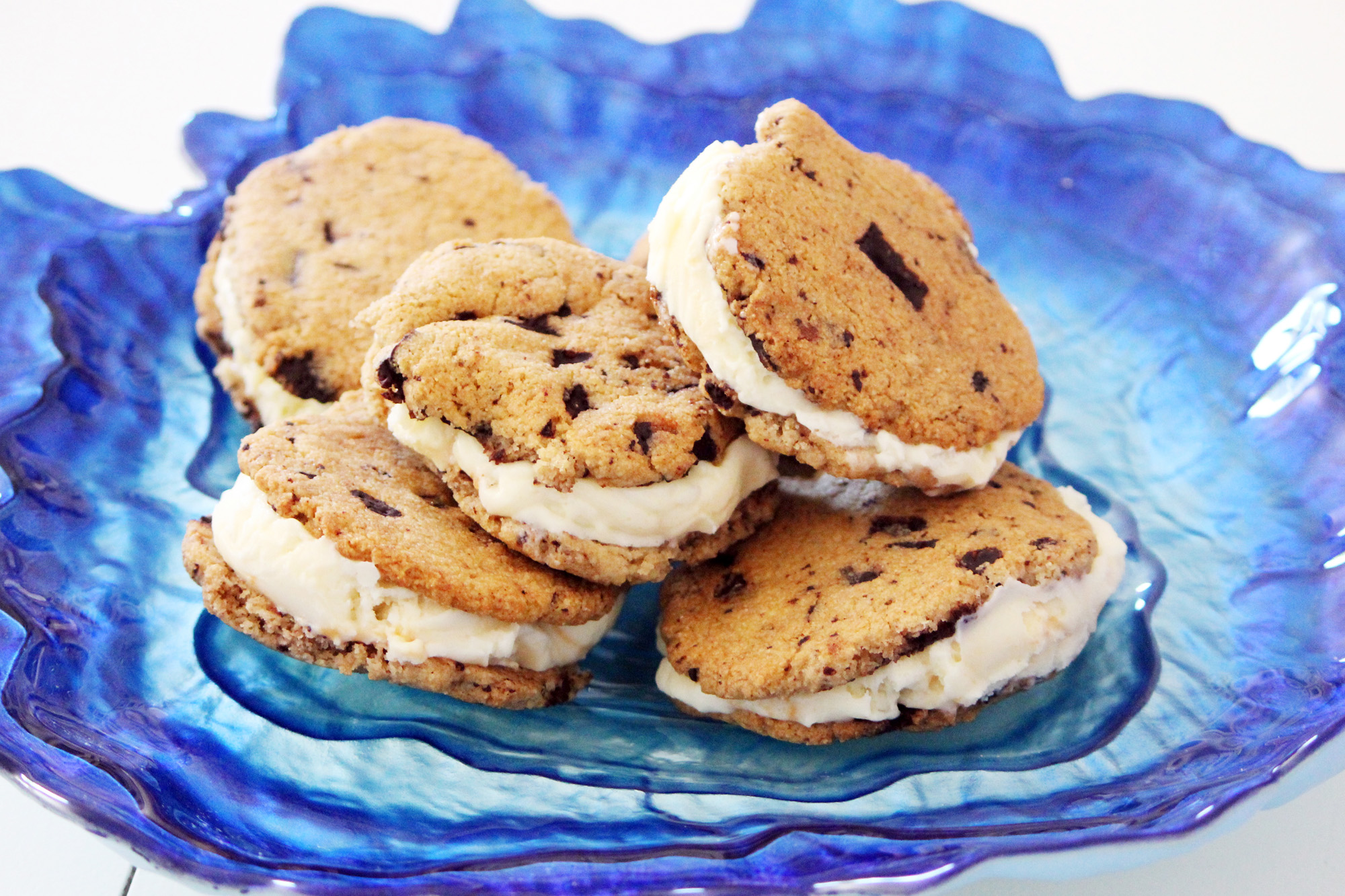 Ice Cream Cookie Sandwiches