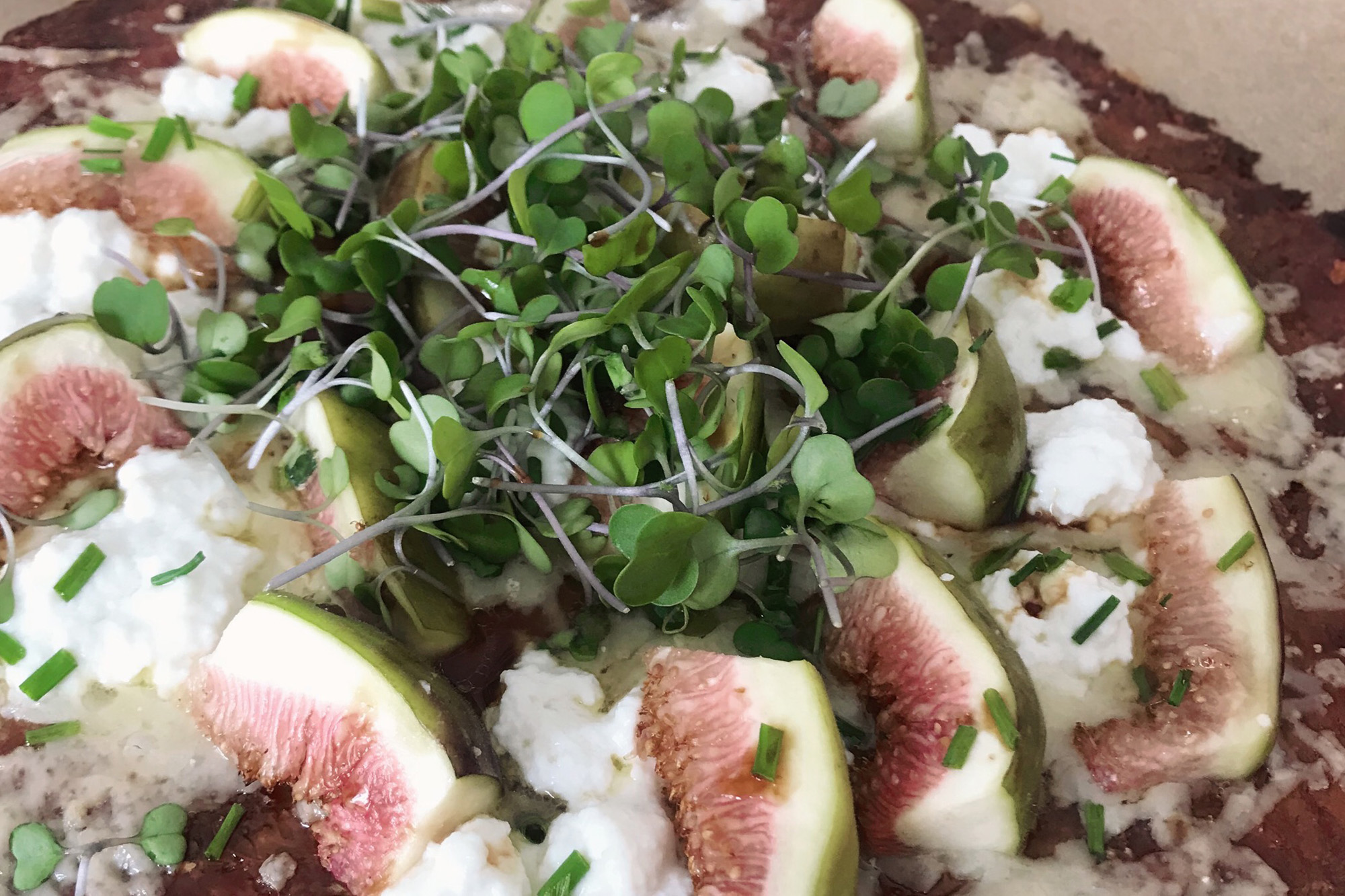 Fig & Goat Cheese Pizza